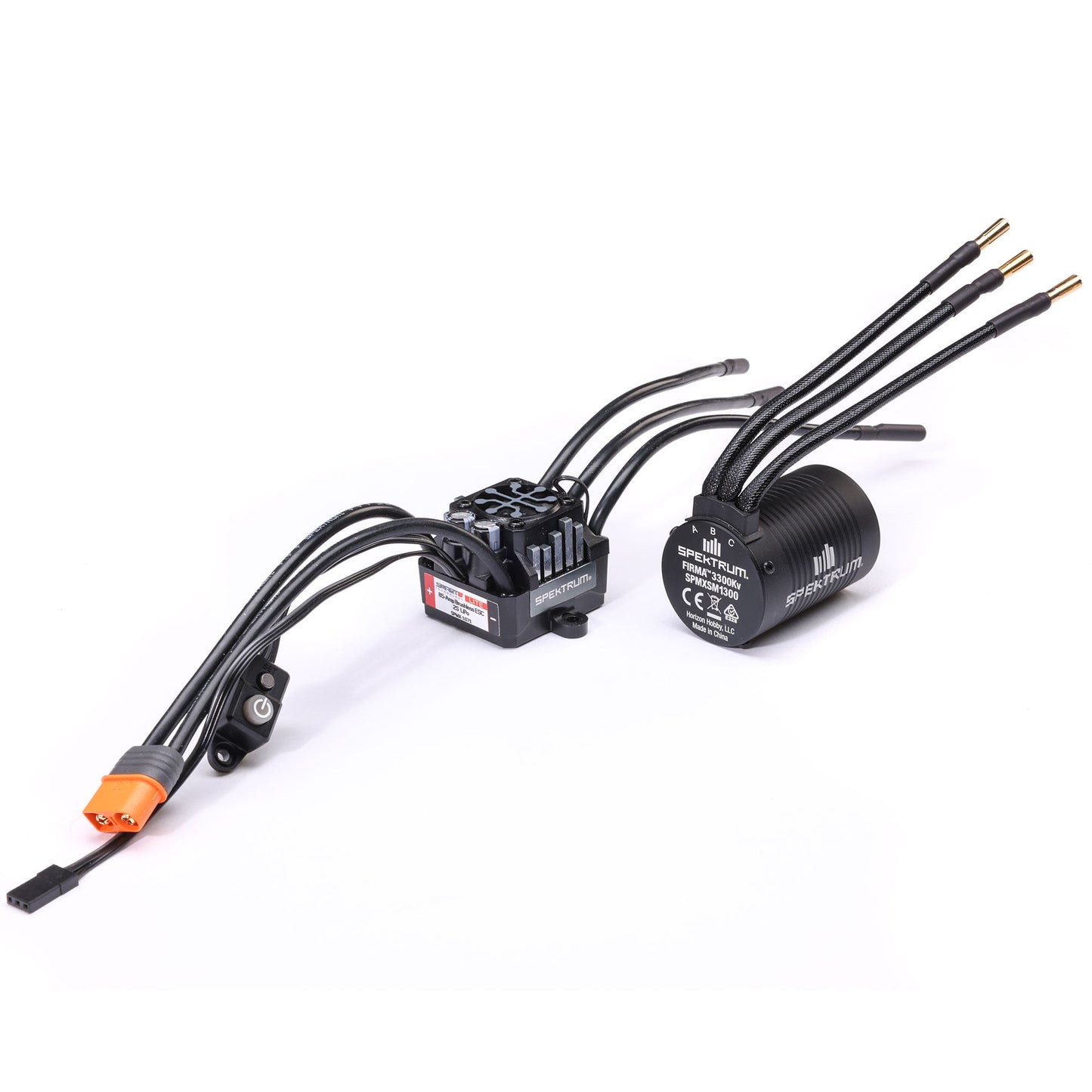 Spektrum Smart Lite Sensorless Fixed Timing Motor / ESC Combo, 3300Kv SPMXSEMC20