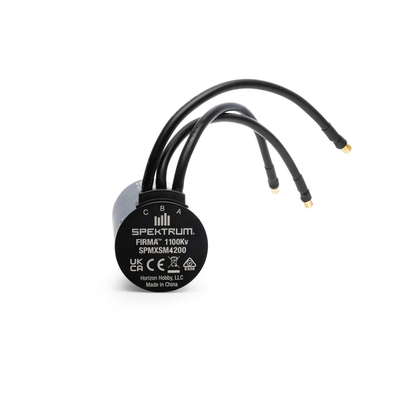 Spektrum Firma 5687 1100KV 4-Pole Brushless Motor, 8mm shaft SPMXSM4200