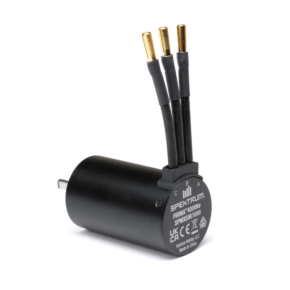 Spektrum Firma 3660-4000Kv 4-Pole Sensorless Brushless Motor: 5mm SPMXSM5000
