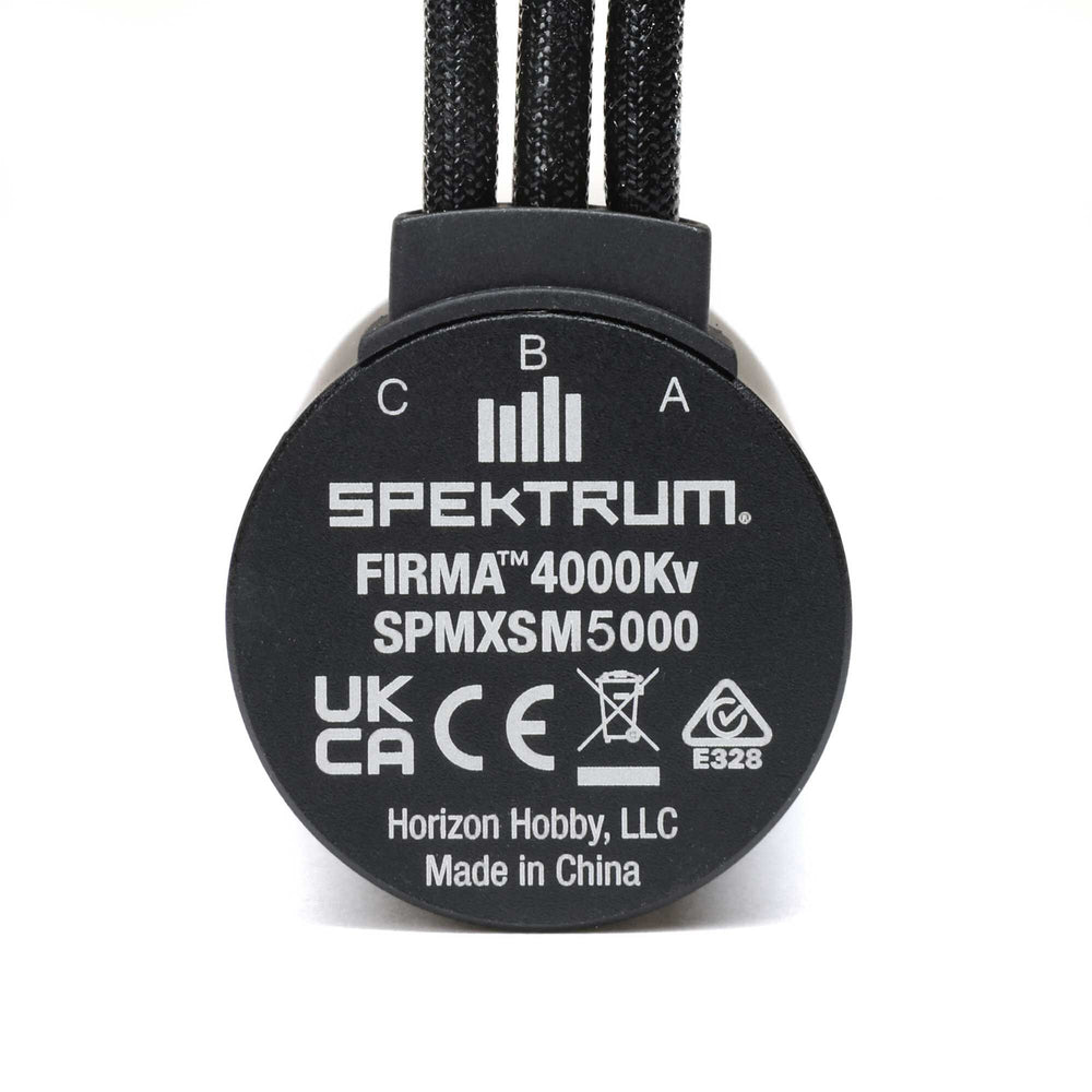 Spektrum Firma 3660-4000Kv 4-Pole Sensorless Brushless Motor: 5mm SPMXSM5000