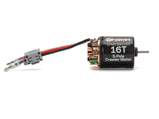 Spektrum Firma 16T Rebuildable 5-Pole Brushed Crawler Motor SPMXSM5165