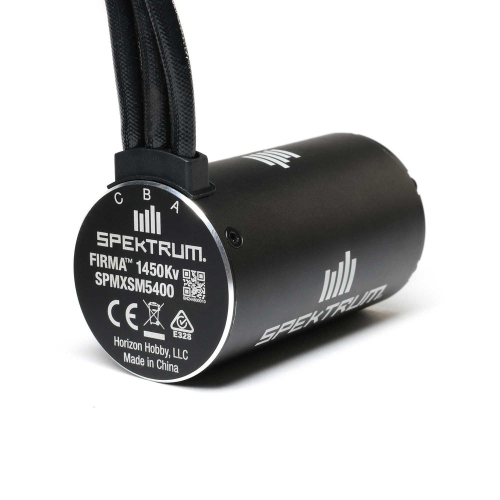 Spektrum Firma 4685-1450Kv Brushless Motor: 8mm SPMXSM5400