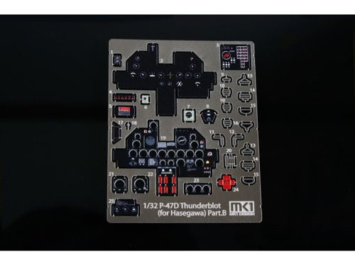 Mk.1 Design MA-32009 1:32 Republic P-47D Thunderbolt DETAIL-UP PARTS