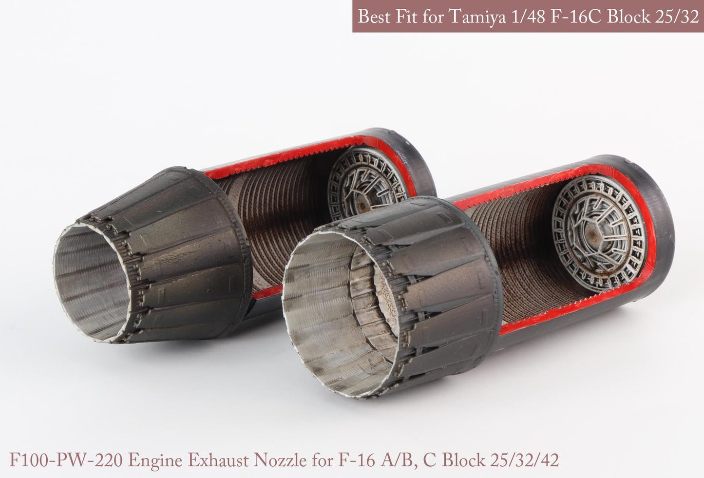 Mk.1 Design MA-48057 F-16 P&W Nozzle & Afterburner Blk 25/32/42 1:48