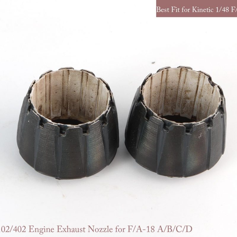Mk.1 Design MA-48078 F/A-18 Hornet GE Exhaust Nozzle Set 1:48
