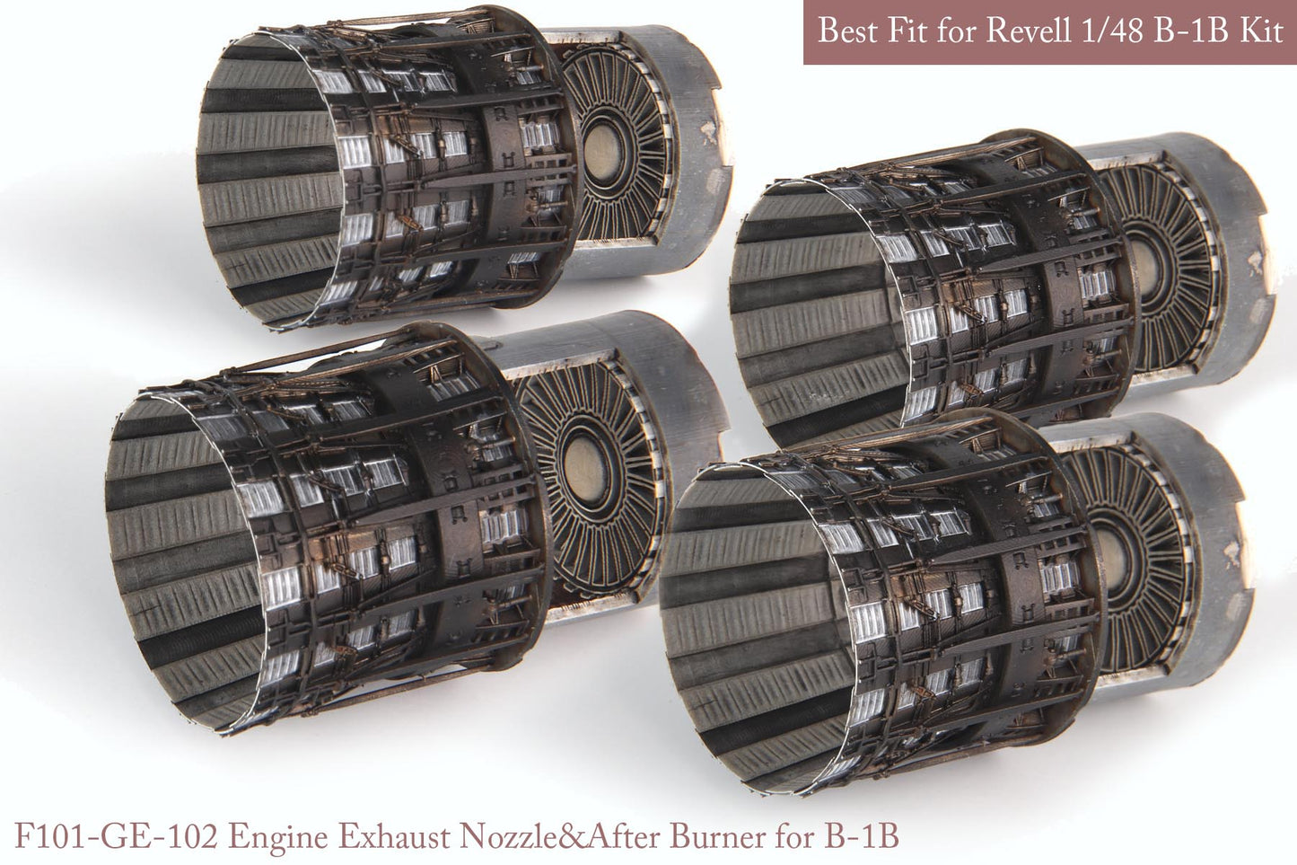 Mk.1 Design MA-48108 1:48 Rockwell B-1B Lancer GE EXHAUST NOZZLE & AFTER BURNER