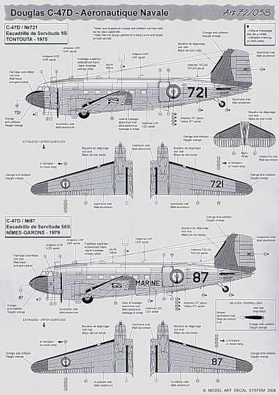 Model Art MA7258 1:72 Armee de l'Air: Dassault_Mirage IIIB