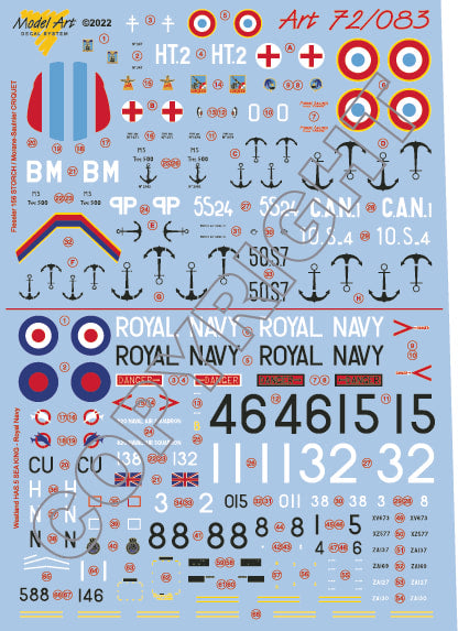 Model Art MA7283 1:72 Royal Navy: Westland SEA KING HAS.5