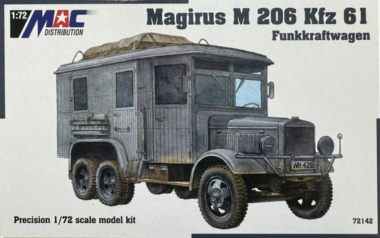MAC Distribution MAC72142 1:72 Magirus M 206 Kfz.61