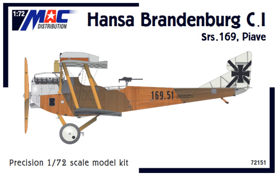 MAC Distribution MAC72151 1:72 Hansa-Brandenburg C.I Srs