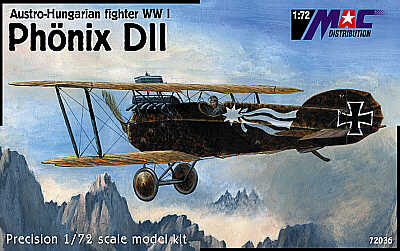 MAC Distribution MAC72036 1:72 Phonix D.II Austro-Hungarian fighter