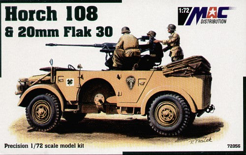 MAC Distribution MAC72056 1:72 Horch 108 & 20mm Flak 30