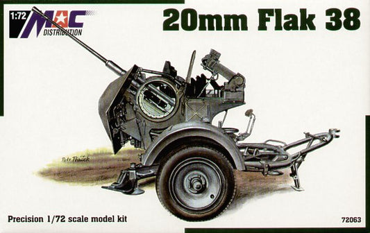 MAC Distribution MAC72063 1:72 20mm Flak 38