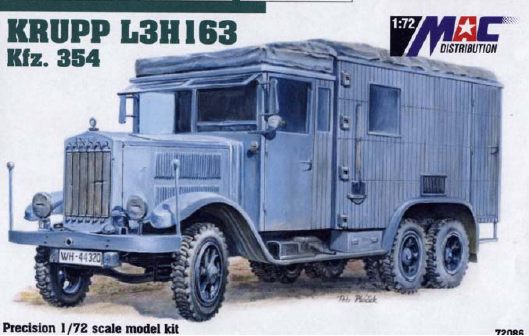 MAC Distribution MAC72086 1:72 Krupp L3H163