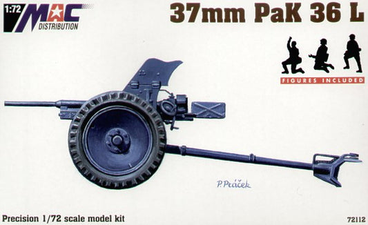 MAC Distribution MAC72112 1:72 37mm gun PaK-36L