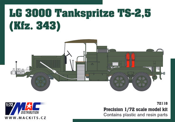 MAC Distribution MAC72118 1:72 LG 3000 Kfz 343 Tankspritze TS-2,5