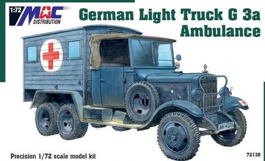 MAC Distribution MAC72138 Mercedes-Benz G3a Ambulance No Decals 1:72