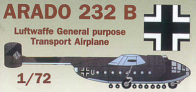 Mach 2 MACH0772 1:72 Arado Ar-232B