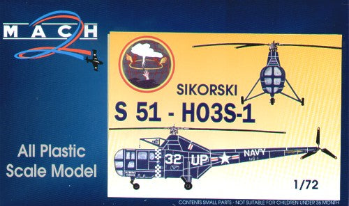 Mach 2 MACH1172 1:72 Sikorsky S-51 Helicopter