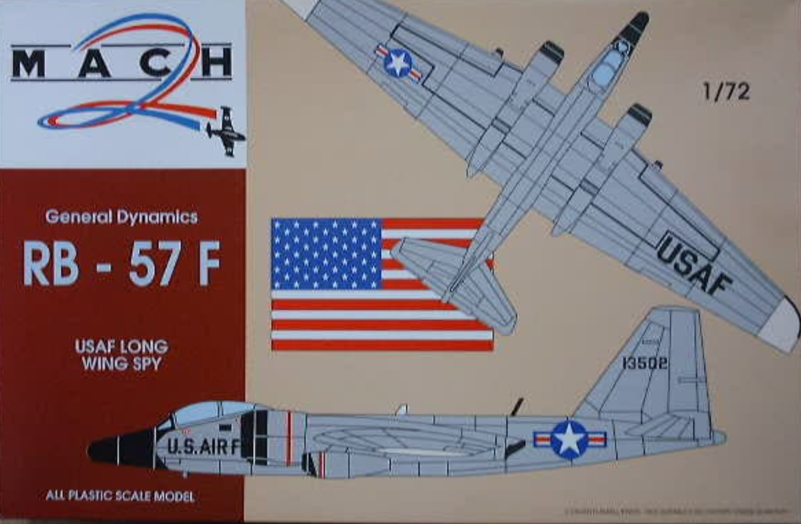 Mach 2 MACH1872 1:72 Martin RB-57F