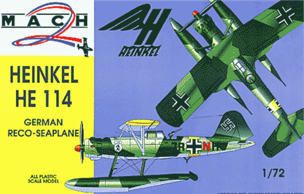 Mach 2 MACH2172 1:72 Heinkel He-114