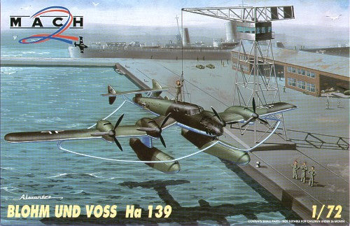 Mach 2 MACH7232 1:72 Blohm-und-Voss HA-139 Long Range Maritime Reconnaissance