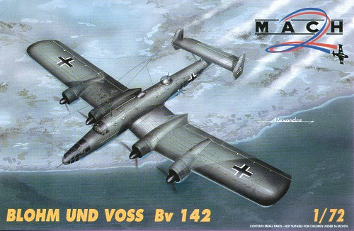 Mach 2 MACH7233 Bv-142 German Reconnaissance Plane 1:72