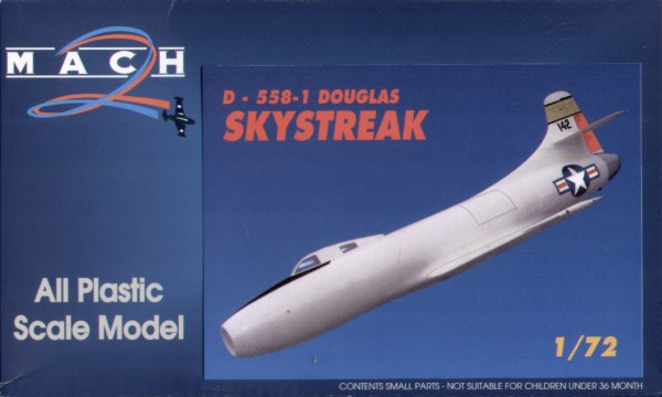 Mach 2 MACH7243 1:72 Douglas D-558-1 Skystreak