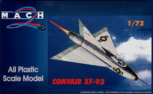 Mach 2 MACH7245 1:72 Convair XF-92 Dart