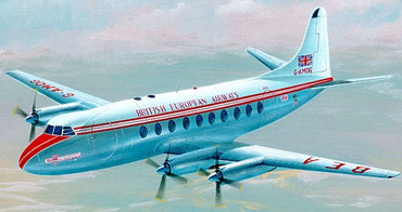 Mach 2 MACH7246 1:72 Vickers Viscount 700 with decals for Capitol Airlines
