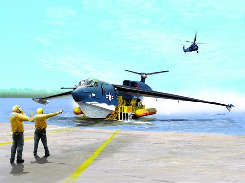 Mach 2 MACH7247 1:72 Martin P6M2 Seamaster flying boat with beaching gear