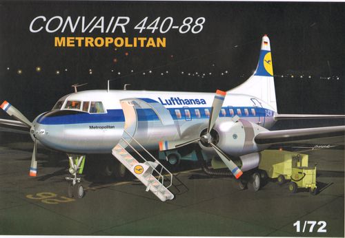 Mach 2 MACH7253 1:72 Convair CV-440 Metropolitan Decals Lufthansa