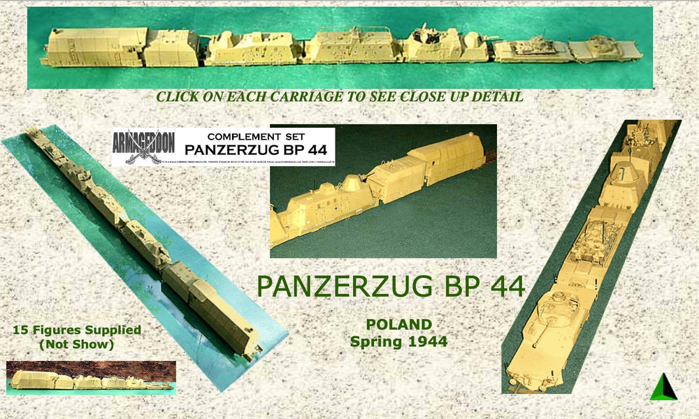 Mach 2 MACHAR02 1:72 Panzerzug BP-44