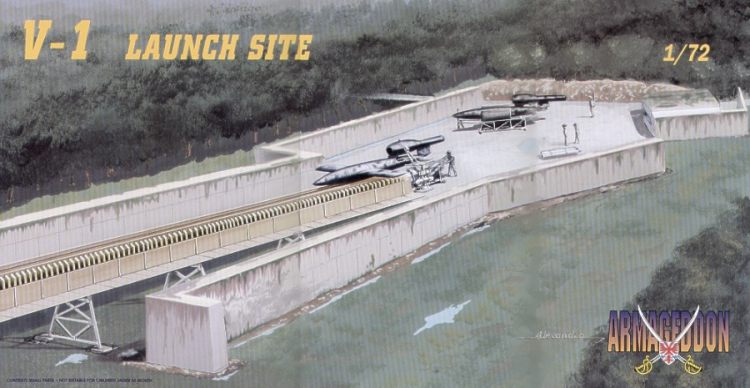 Mach 2 MACHAR05 1:72 Fieseler V-1 Fi-103 rocket launch site