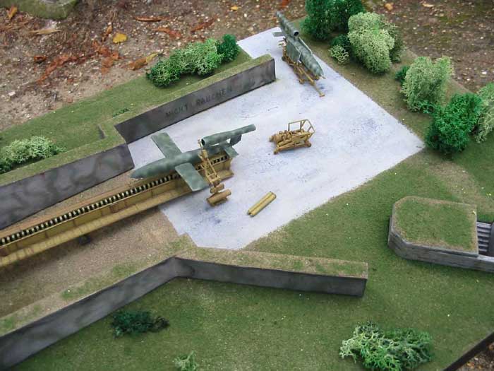 Mach 2 MACHAR05 1:72 Fieseler V-1 Fi-103 rocket launch site