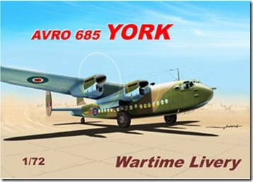 Mach 2 MACHGP079 1:72 Avro York RAF wartime livery