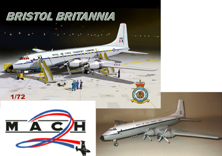 Mach 2 MACHGP087 1:72 Bristol Britannia RAF version