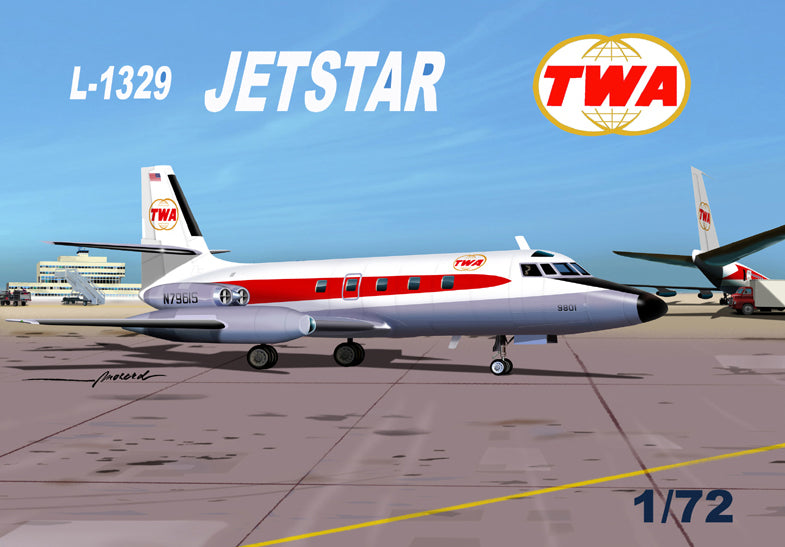 Mach 2 MACHGP090 1:72 Lockheed L-1342 Jetstar TWA