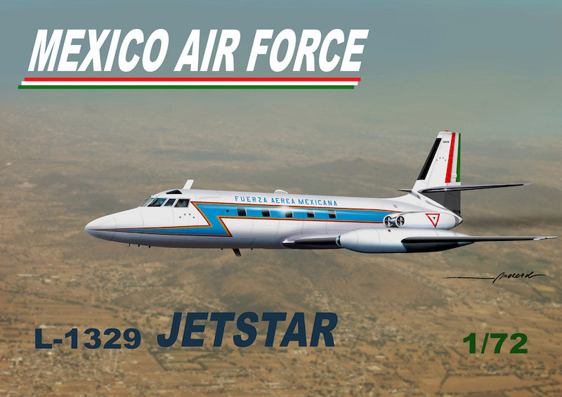 Mach 2 MACHGP105 1:72 Lockheed L-1329 Jetstar 'Fuerza Aerea Mexicana'