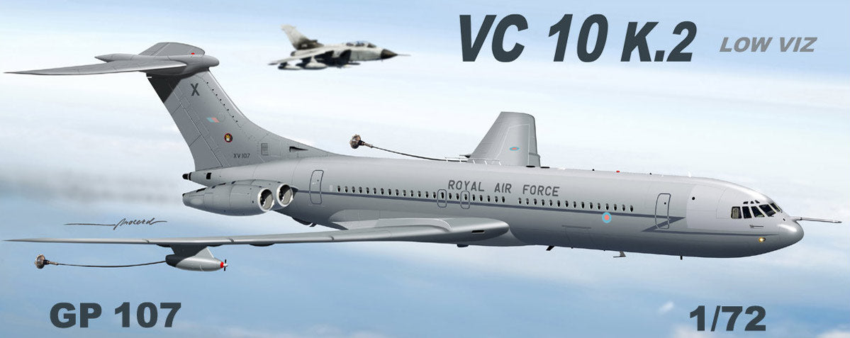 Mach 2 MACHGP107 1:72 Vickers VC-10 K2 RAF grey low viz [VC10]