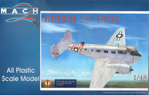 Mach 2 MACHLS01 1:48 Beechcraft 18 UC45 / SNB5