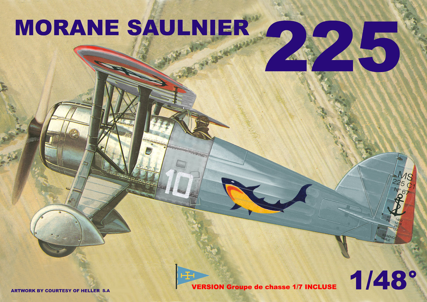 Mach 2 MACHLS03 1:48 Morane-Saulnier MS.225