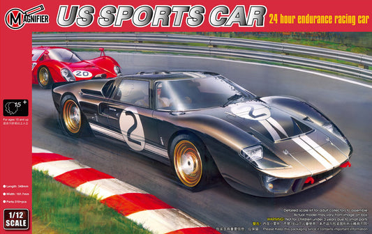 Magnifier MAG00019 1:12 Ford GT40 Mk.II 1966 Le Mans winning GT coupe
