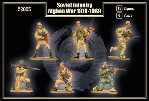 Mars MAR32003 1:32 Soviet infantry Afghan war 1979 -1989
