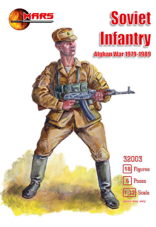 Mars MAR32003 1:32 Soviet infantry Afghan war 1979 -1989