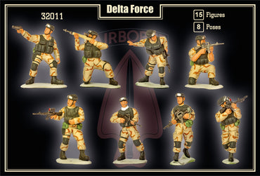 Mars MAR32011 1:32 Delta Force figures