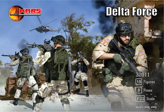 Mars MAR32011 1:32 Delta Force figures