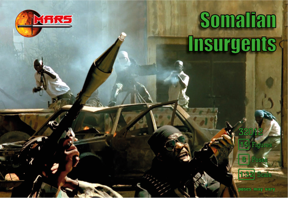 Mars MAR32012 1:32 Somalian insurgents