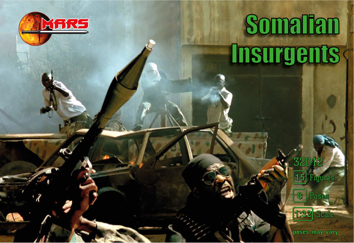 Mars MAR32012 1:32 Somalian insurgents