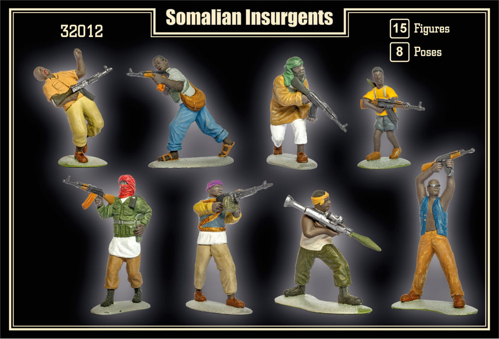 Mars MAR32012 1:32 Somalian insurgents
